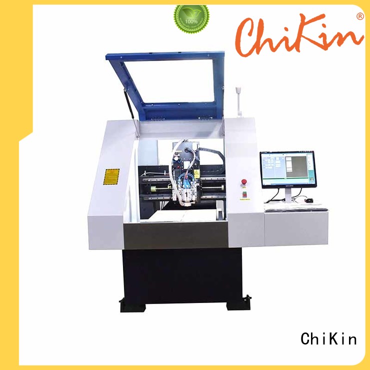 drilling pcb cutting machine spindle over-heat protection ChiKin