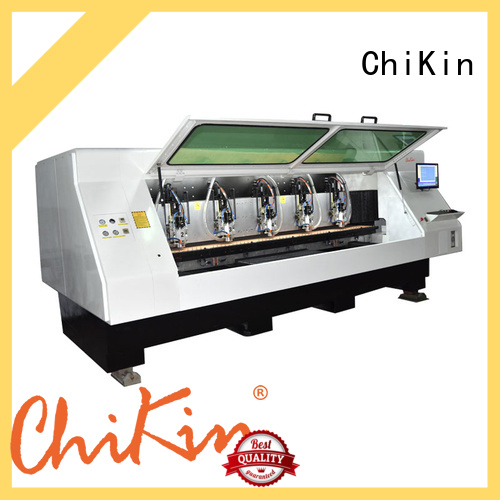 ChiKin depth pcb router machine spindle over-heat protection for processing various materials