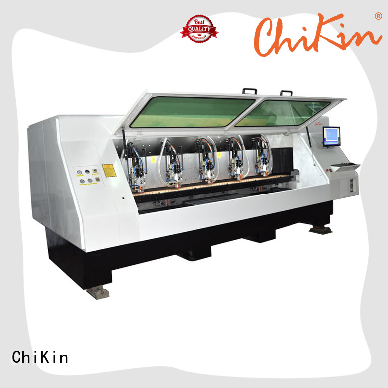 ChiKin high speed cnc router for pcb spindle over-heat protection for processing various materials