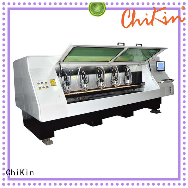 ChiKin atc pcb routing machine spindle over-heat protection pcb board making