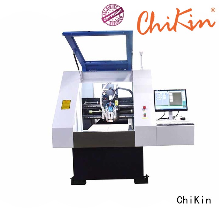 ChiKin spindle cnc pcb milling machine spindle over-heat protection for processing various materials