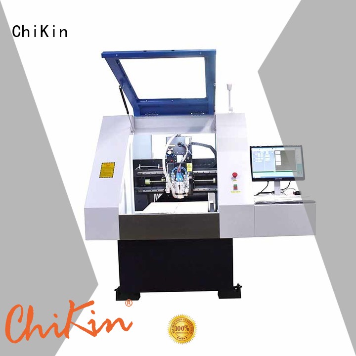 ChiKin professional pcb manufacturing machine cnc spindle over-heat protection for processing various materials