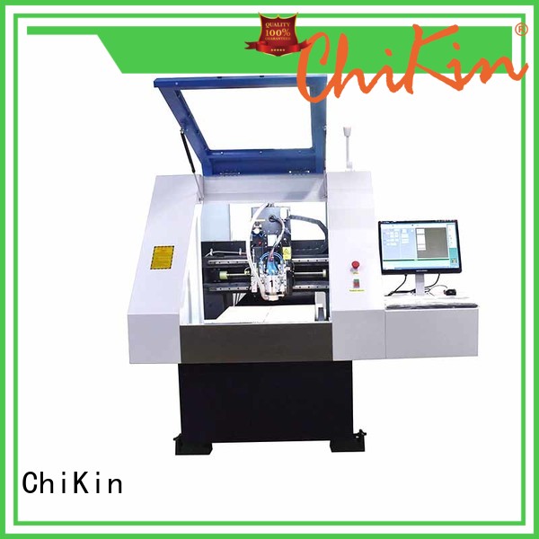 ChiKin depth pcb machine spindle over-heat protection for processing various materials