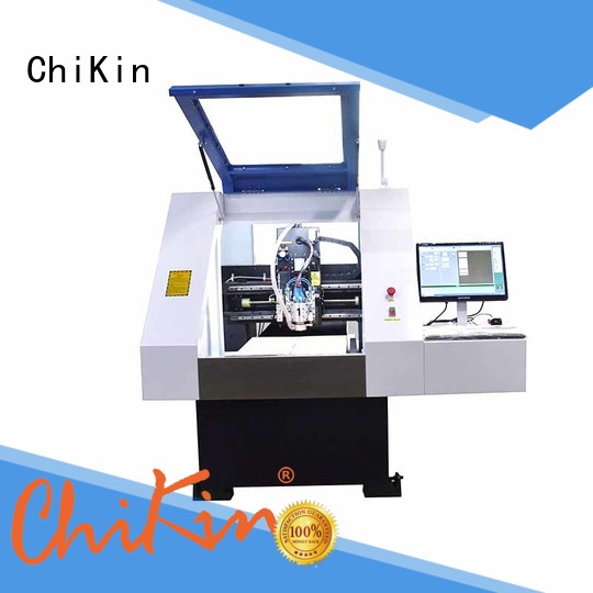 ChiKin pcb cnc carving spindle over-heat protection for processing various materials