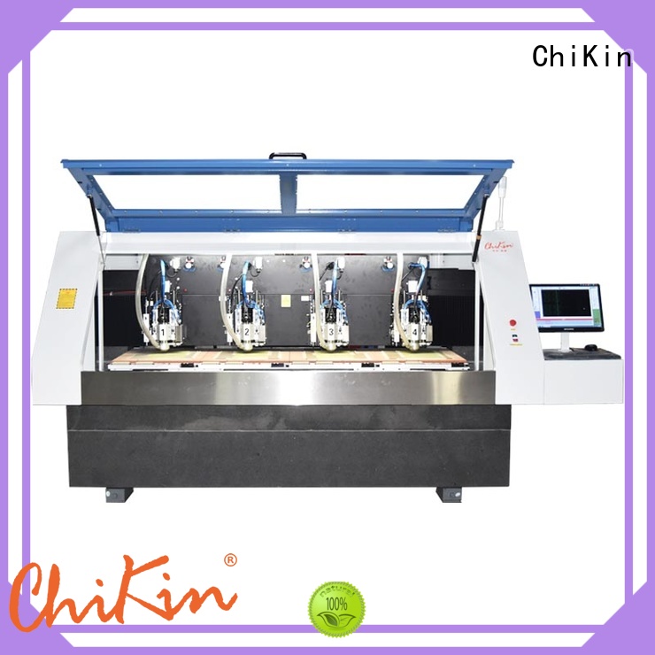 ChiKin cnc aluminium drilling machine spindle over-heat protection