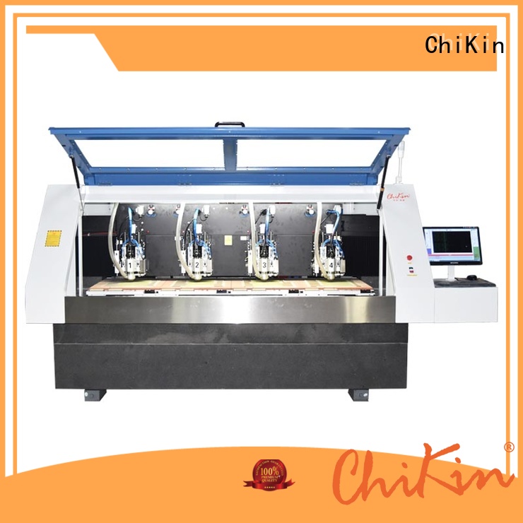 ChiKin single cnc router for pcb spindle over-heat protection pcb manufacturing companies