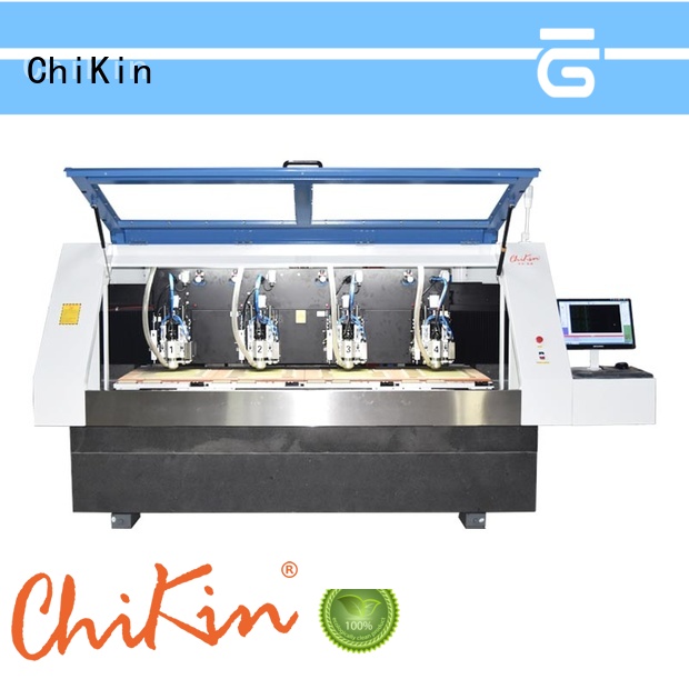 ChiKin pcb router machine spindle over-heat protection pcb board making