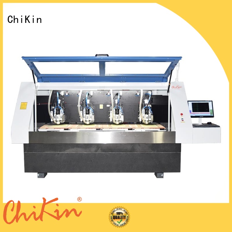 ChiKin pcb manufacturing machine spindle over-heat protection pcb board making