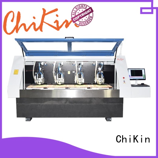 ChiKin Perfect pcb milling machine spindle over-heat protection for processing various materials