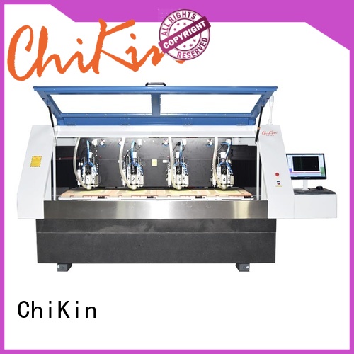 ChiKin Perfect pcb routing machine spindle over-heat protection for processing various materials