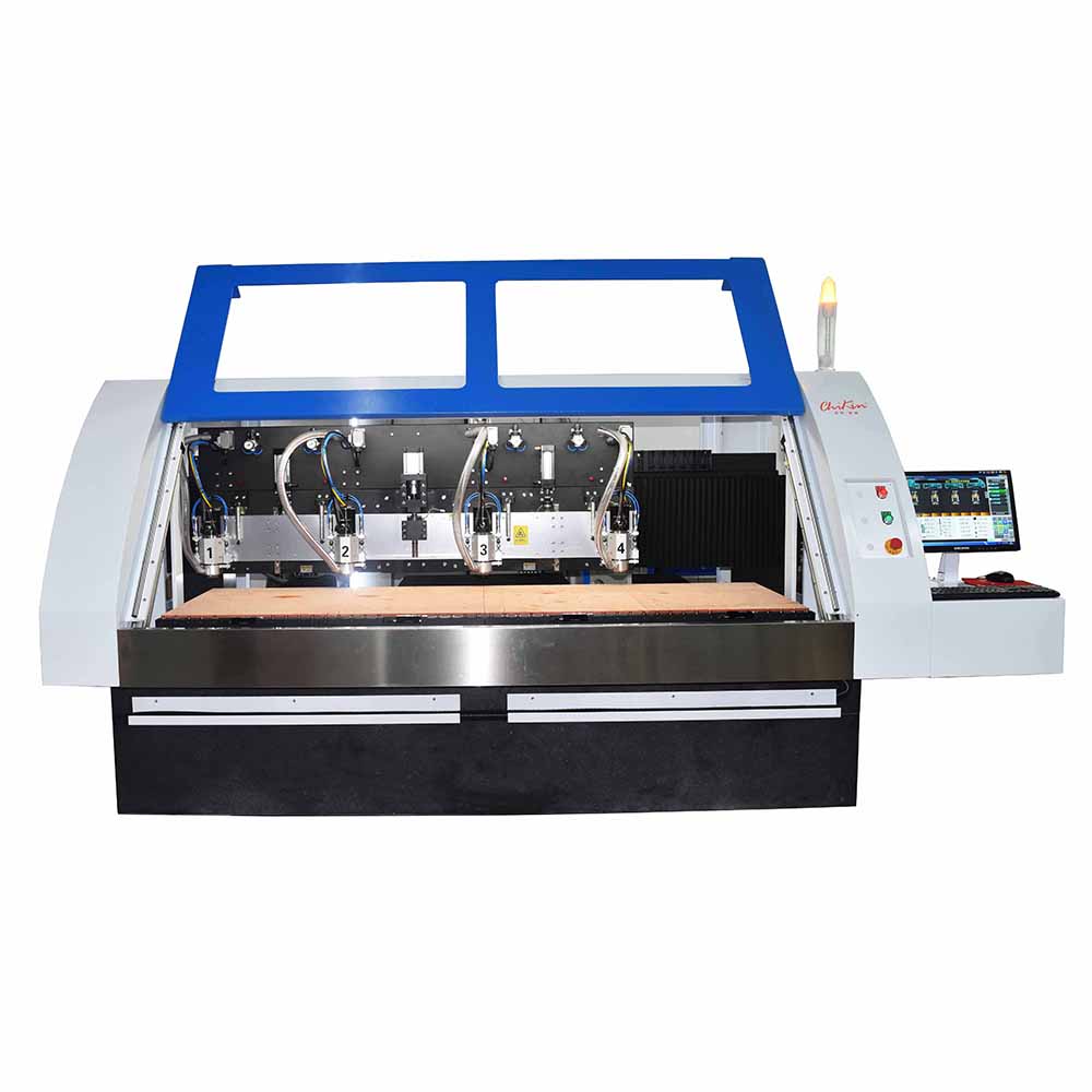 CK-04R CNC PCB Drilling and Routing Machine