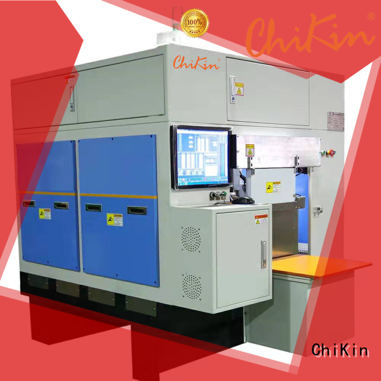 ChiKin automatic v scoring machine greatly for improving the product quality